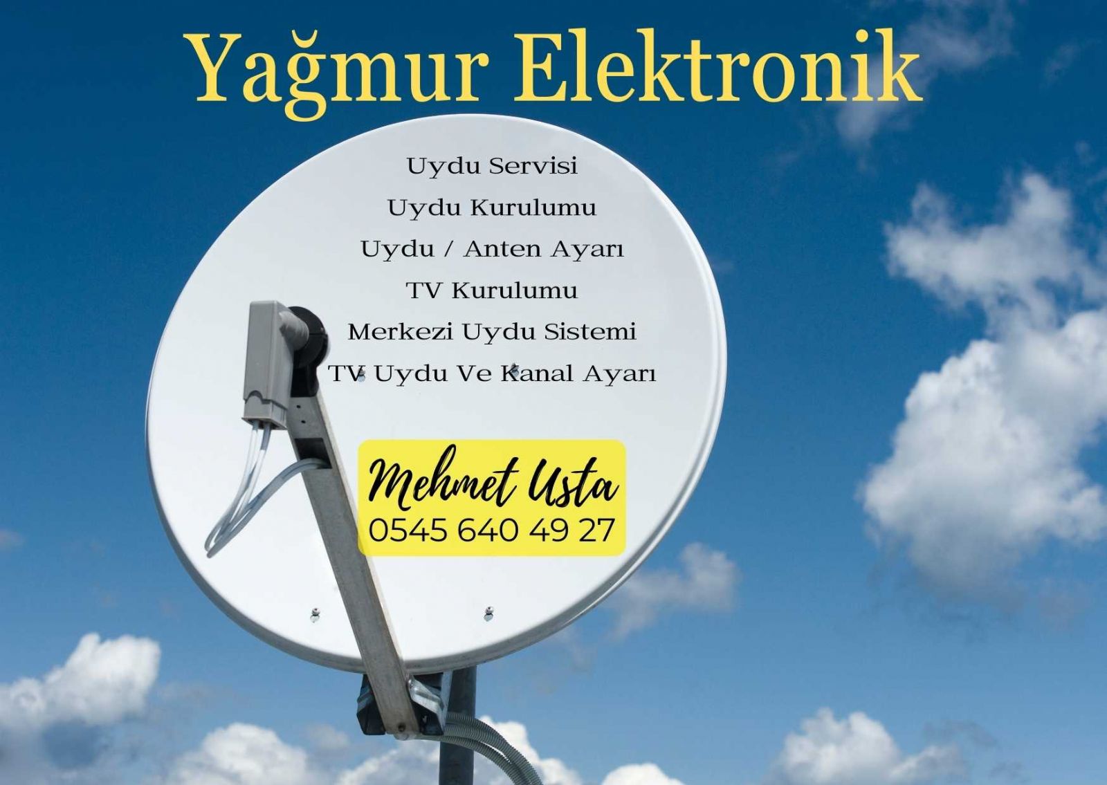 Üçevler Elektronik Servis